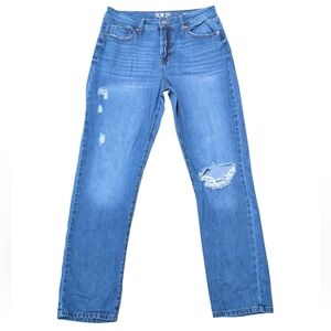 REWASH‎ The Boy Jean Medium Wash Straight Leg Jeans Relaxed Fit Size 28